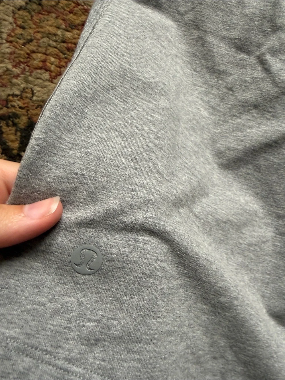 lululemon athletica Gray Drawstring Skirt